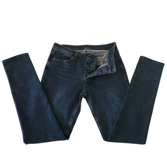 KSUBI DENIM JEANS PANTS 34" 100% AUTHENTIC INDIGO BLUE rare designer - Picture 7 of 13